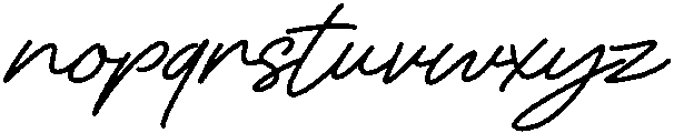 TungleRastu otf (400) Font LOWERCASE