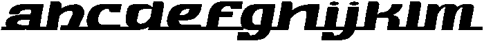Turbo Strike otf (400) FONT