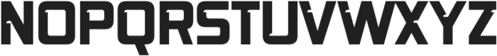 Turbo Striker  Regular otf (400) Font UPPERCASE
