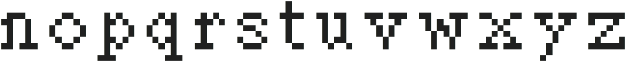 TurboGrid ttf (400) Font LOWERCASE