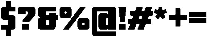 Turbohaus Upright otf (400) Font OTHER CHARS