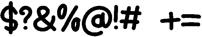 Turkey Regular otf (400) Font OTHER CHARS