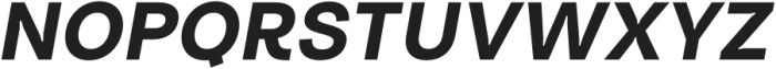 Turnkey Bold Italic otf (700) Font UPPERCASE