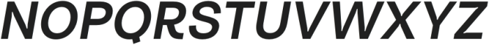 Turnkey Semi Bold Italic otf (600) Font UPPERCASE