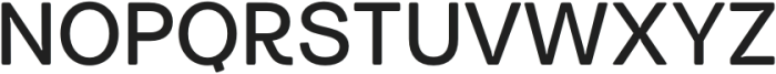 Turnkey Soft Medium otf (500) Font UPPERCASE