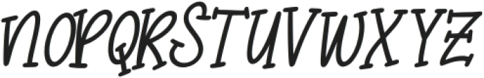 Turtle Sand Italic otf (400) Font LOWERCASE