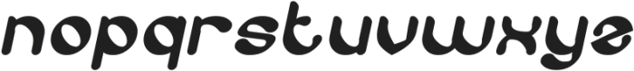 Turtle Style Bold Italic otf (700) Font LOWERCASE