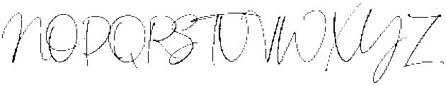 Tuscan Garden Script otf (400) Font UPPERCASE