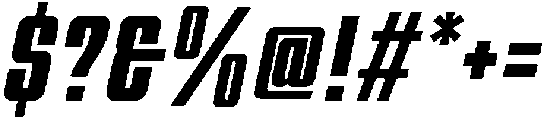 Tuslav Italic otf (400) Font OTHER CHARS