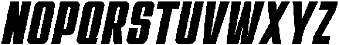 Tuslav Italic otf (400) Font UPPERCASE