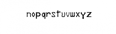 Tumpire Font Font LOWERCASE