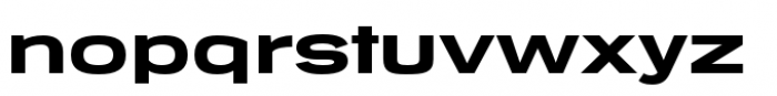 Tussilago Heavy Font LOWERCASE