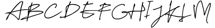 Tulisan ( Signature Font) Font UPPERCASE