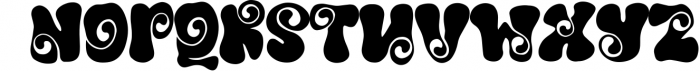 Tums twirl a quirky display font Font UPPERCASE