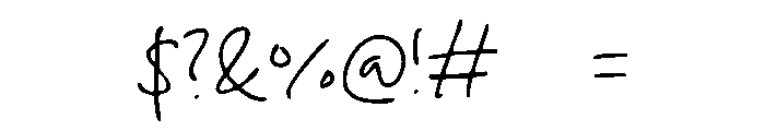 Tuesday Lovely Font OTHER CHARS