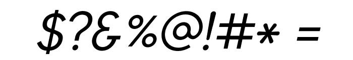 Tuffy Italic Font OTHER CHARS