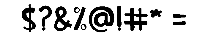 Tulados Font OTHER CHARS