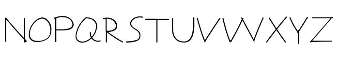 Tulehu Font UPPERCASE