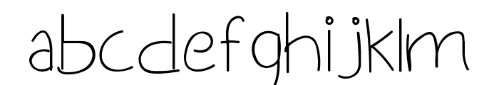 Tulehu Font LOWERCASE