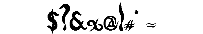 Tulen Font OTHER CHARS