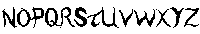 Tulen Font UPPERCASE