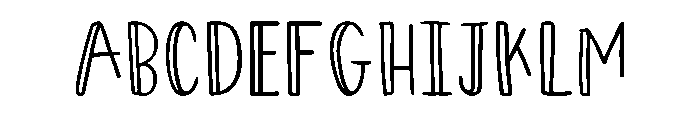 Tulip Fever Font UPPERCASE