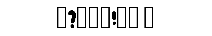 Tulisan Khay Regular Font OTHER CHARS
