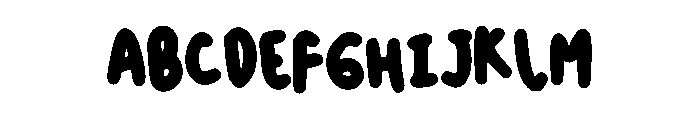 Tulisan Khay Regular Font UPPERCASE