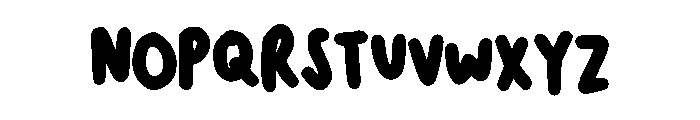 Tulisan Khay Regular Font UPPERCASE