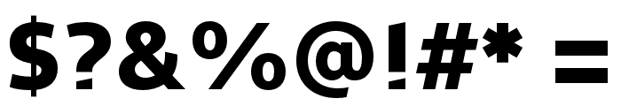 Turis ExtraBold Font OTHER CHARS