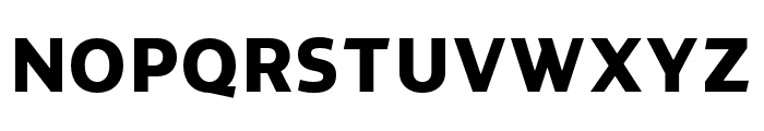 Turis ExtraBold Font UPPERCASE