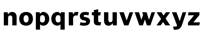Turis ExtraBold Font LOWERCASE