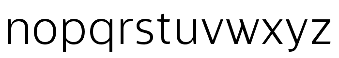 Turis Light Font LOWERCASE