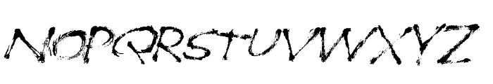 TurnUp Font UPPERCASE
