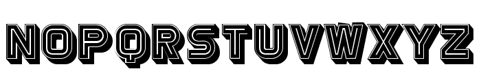 Turnabout Regular Font LOWERCASE