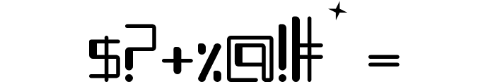 TurntableAux-Regular Font OTHER CHARS