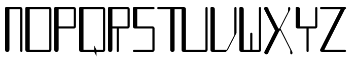 TurntableAux-Regular Font UPPERCASE