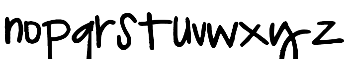 Turtle Club Font LOWERCASE