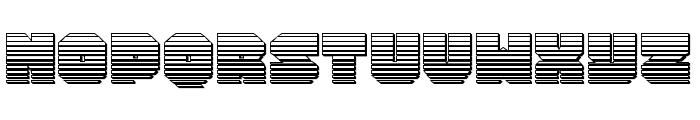 Turtle Mode Chrome Font LOWERCASE