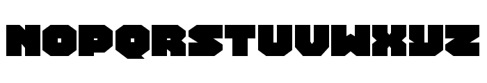 Turtle Mode Expanded Font LOWERCASE