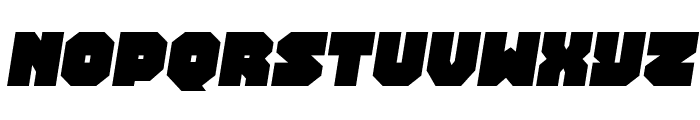 Turtle Mode Semi-Italic Font LOWERCASE