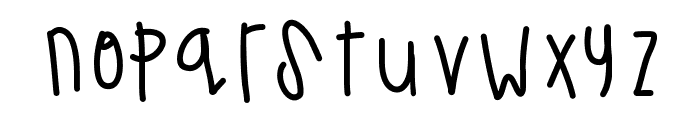 TurtleWishes Font LOWERCASE