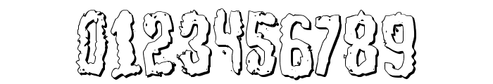 Tussle Outline Font OTHER CHARS