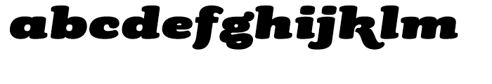 Tubby Swash Italic Font LOWERCASE