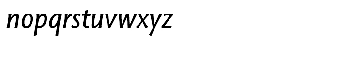 Tuff School Semibold Italic Font LOWERCASE