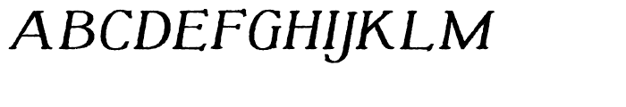 Tumbletype No 1 Regular Font UPPERCASE