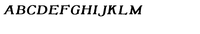 Tumbletype No 2 Regular Font LOWERCASE
