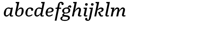 Turnip Book Italic Font LOWERCASE