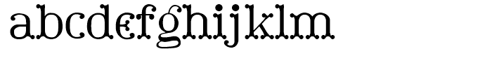 Tuskcandy Regular Font LOWERCASE