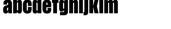 Tusker Grotesk 6700 Bold Font LOWERCASE